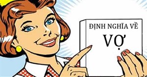 Giải trí: Định nghĩa 'khó đỡ' nhất về VỢ