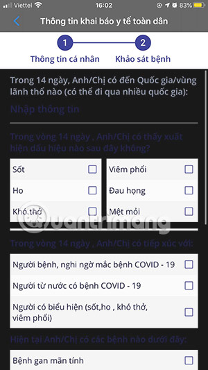 ứng dụng ncovi