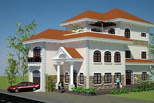 Mẫu biệt thự 3 tầng đẹp 6
