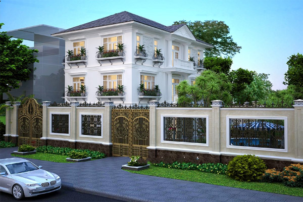 Mẫu biệt thự 3 tầng đẹp 7