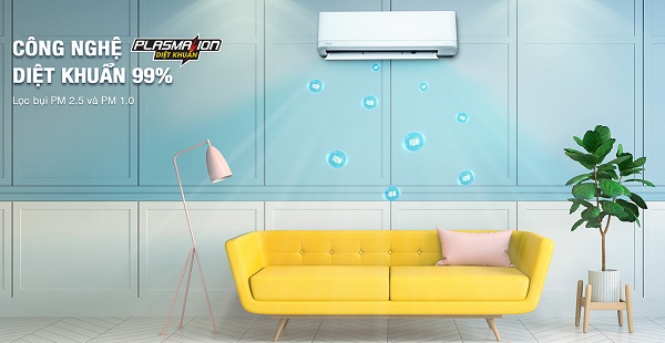 Công nghệ lọc không khí trên điều hòa, máy lạnh Toshiba