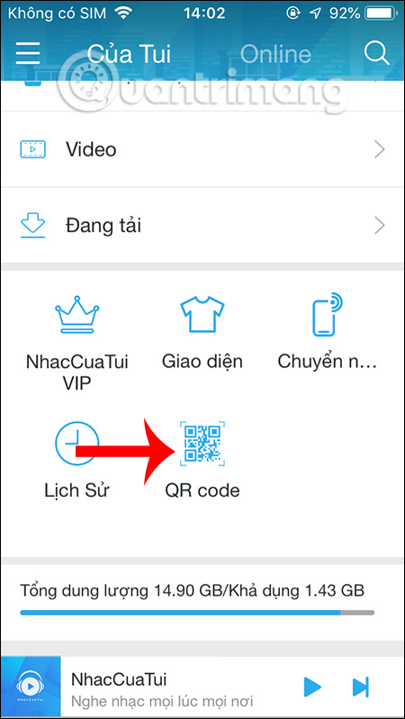 Quét mã QR