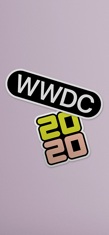 Download hình nền iPhone WWDC 2020