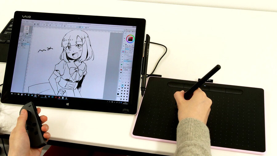 Electronic drawing board, a tool that professional painters should have