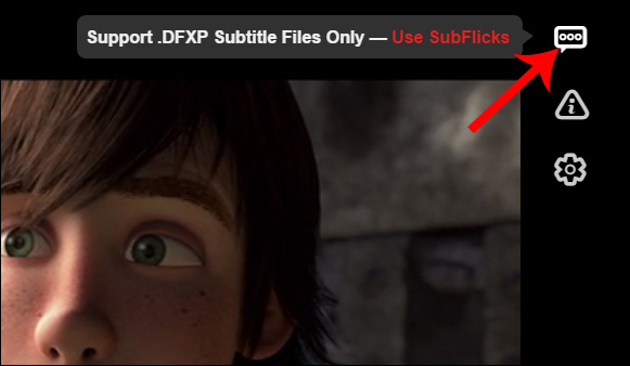 Mở file phụ đề trên Netflix