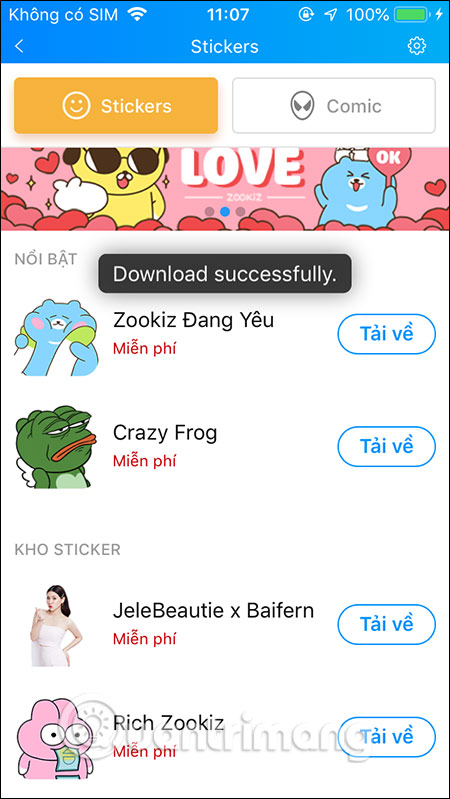 Download sticker "Chung Tay Đẩy Lùi Corona"