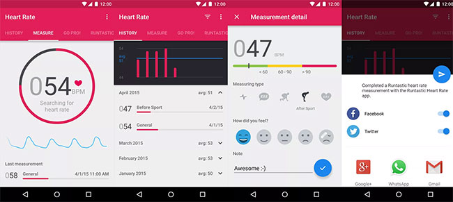 Runtastic Heart Rate