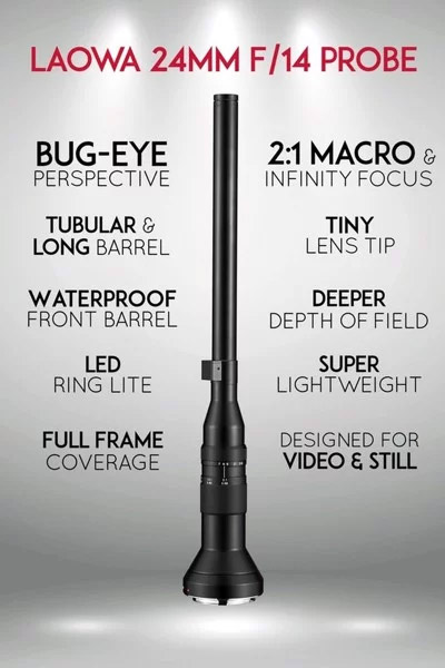 Laowa 24mm f14 2X Macro Probe