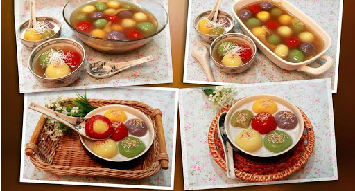 Bánh chay ngũ sắc