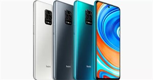 Redmi Note 9S: Snapdragon 720G, camera 48MP, pin 5020mAh, giá từ 5,49 triệu đồng