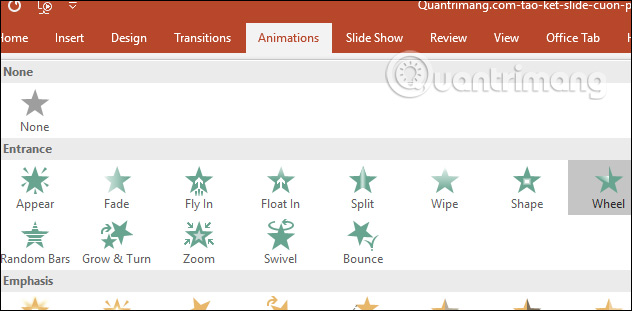 Nhấn vào ảnh để phóng to Hiệu ứng khoanh tròn