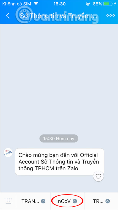 Tìm thông tin COVID-19