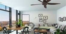 Bỏ túi 5 kinh nghiệm chọn quạt trần đẹp cho phòng khách