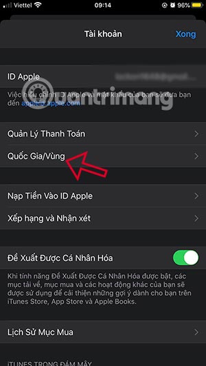 guide to change app store country