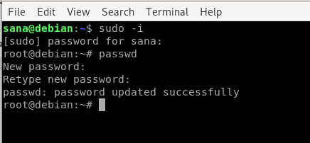 Cách reset mật khẩu cho sudo trong Debian