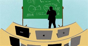 Góc học online: Giáo viên sử dụng VR để dạy toán trong game Half Life: Alyx