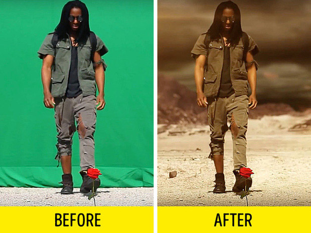 Tại sao phông nền CGI lại dùng màu xanh?