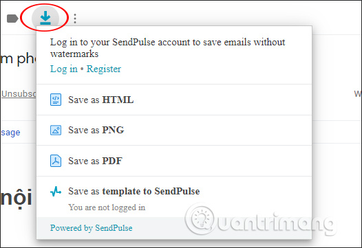 Tùy chọn định dạng 