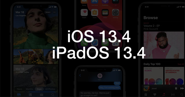 iOS 13.4 tồn tại nhiều lỗi