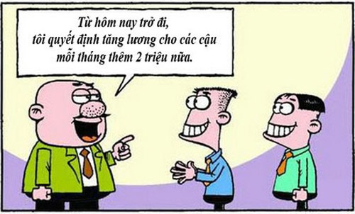 Trò đùa của sếp 