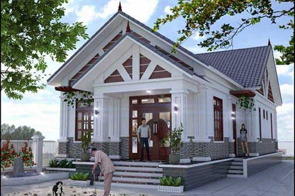 Nhà cấp 4 mái thái đẹp 13