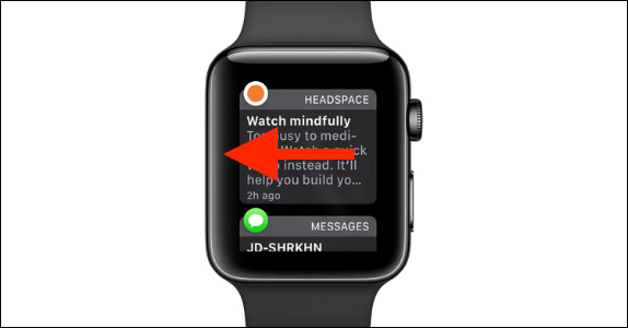 Chọn ứng dụng từ Apple Watch