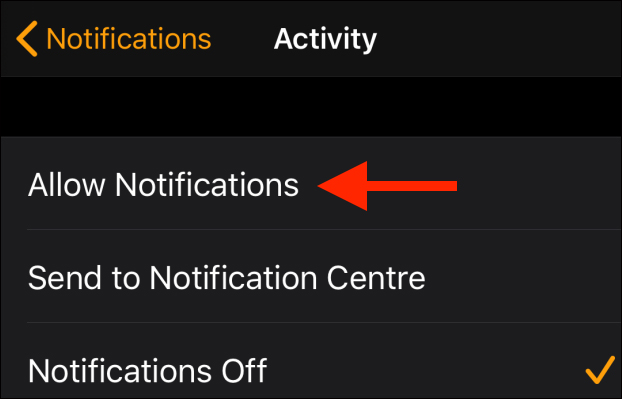 Cho phép thông báo