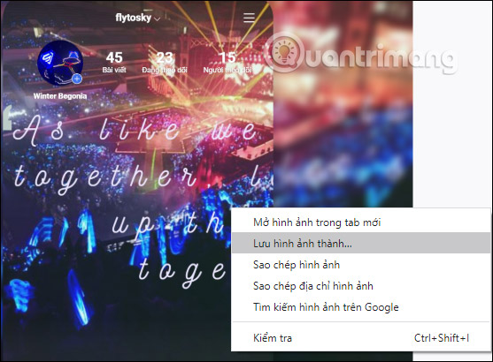 Tạo ảnh Instacard tự do 