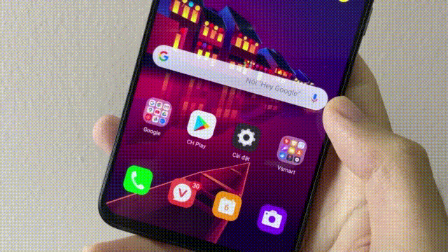 Android 10 với điều hướng cử chỉ