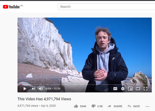 Đổi tên video thành số lượt người xem theo thời gian thực