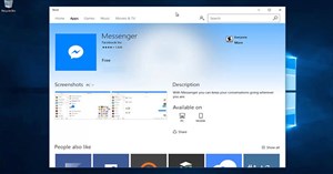 Cách tải Facebook Messenger trên Windows 10