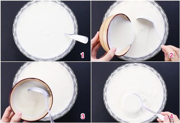 Khuấy đều sữa