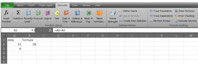 Add 2 cells in Excel