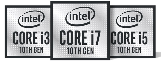 Core i3, i5, i7, i9