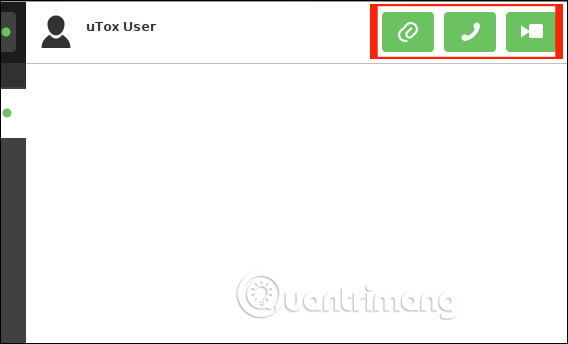 Nhắn tin trên Tox Chat 