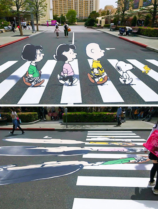 Nhờ căn đúng góc chụp, bạn sẽ có một bức ảnh ảo diệu đến khó tin