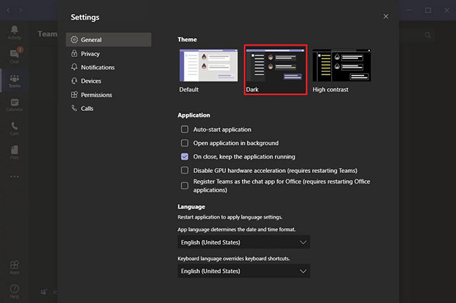 How To Enable Dark Mode On Microsoft Teams 0257