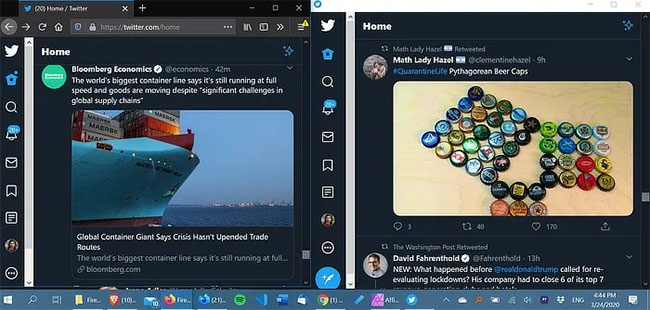 Trình duyệt Firefox và SSB