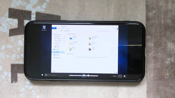 Cài đặt Windows 10 lên chiếc iPhone X