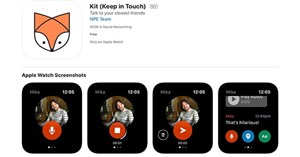 Apple Watch có ứng dụng Messenger mới: Kit (Keep in Touch)