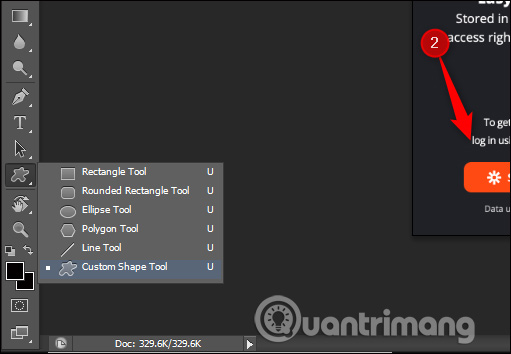 Custom Shape Tool
