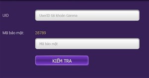 Cách lấy UID LMHT, xem UID Garena