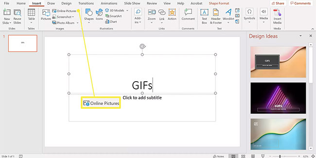 Cách chèn ảnh GIF vào PowerPoint - Ảnh minh hoạ 2