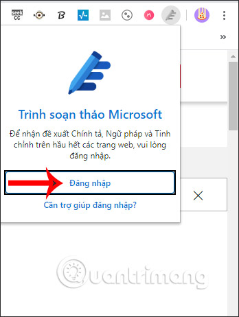 Đăng nhập tài khoản 