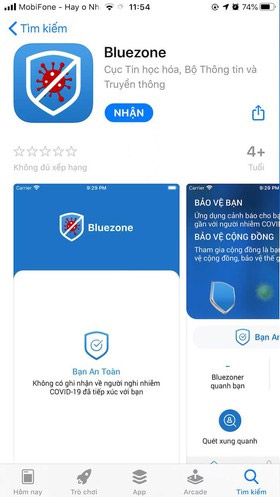 app bluezone