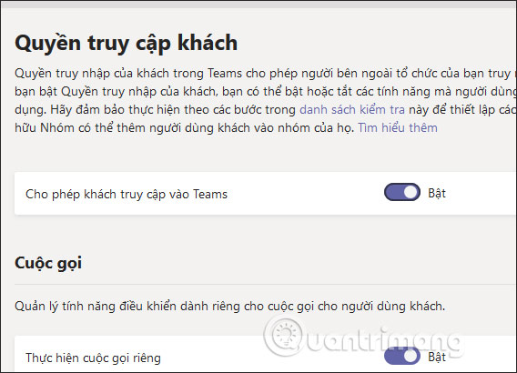 Bật cho khách tham gia 