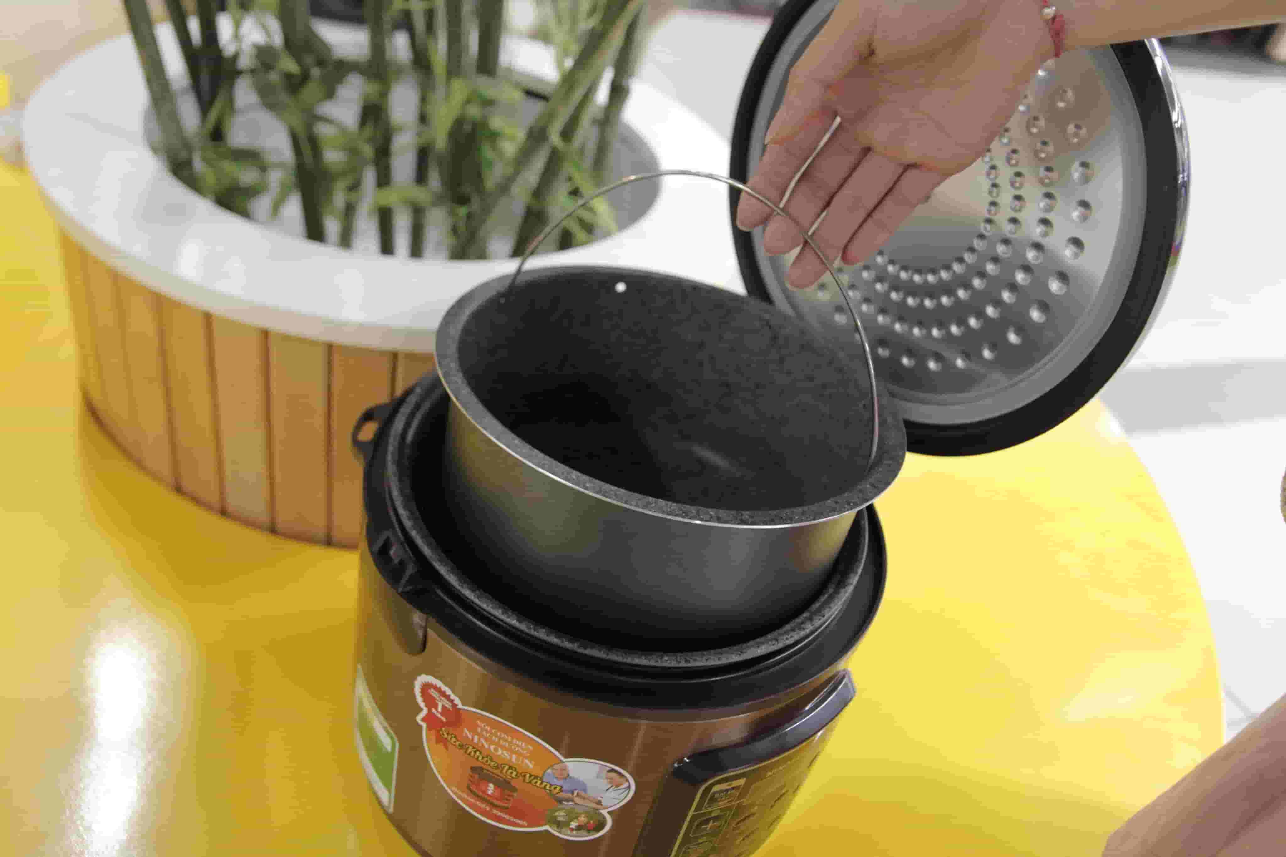 Nồi cơm tách đường dành cho người bị tiểu đường