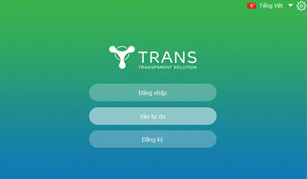 Nhấn vào ảnh để phóng to Ứng dụng Trans dạy học online miễn phí