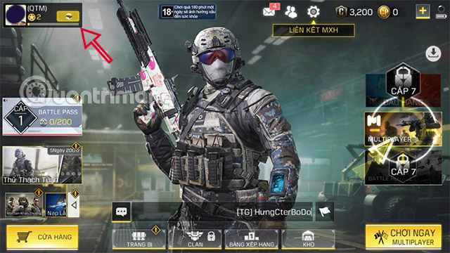 code call of duty mobile vn