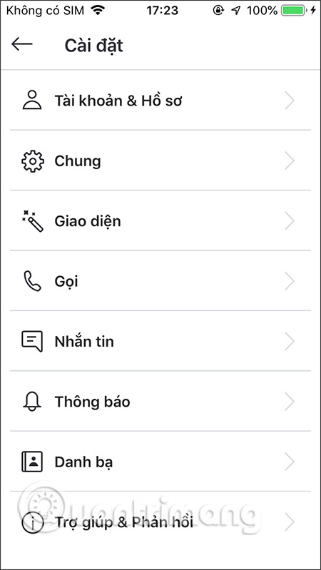 Skype cài tiếng Việt